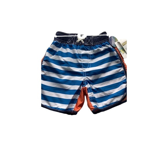 iXtreme Toddler Boys Swim Trunks size 2T Blue Striped Beach Vacation Swim Lesson - Picture 12 of 15